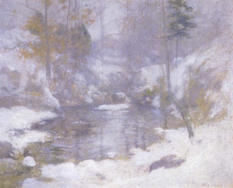 John Henry Twachtman Winter Harmony china oil painting image